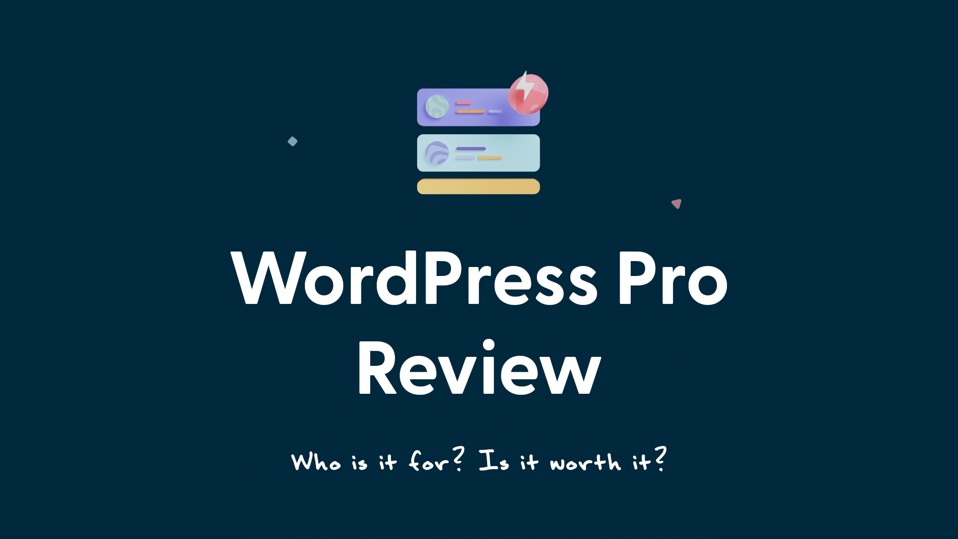 WordPress Pro Review